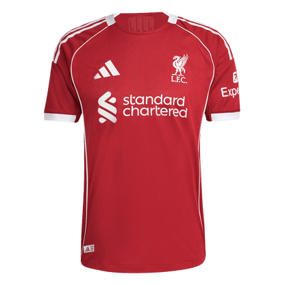 ISAK #9 domači avtentični nogometni dres Liverpool 2025/26
