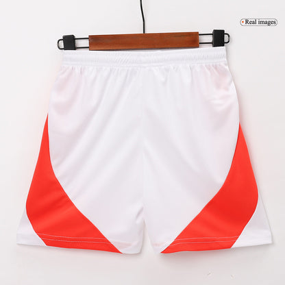 Camiseta y Pantalones Cortos de Fútbol de Local del Manchester United para Niños (2024/25)