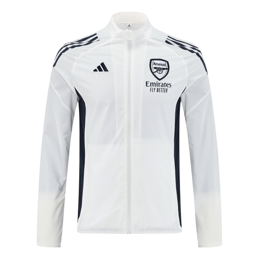 Chaqueta Cortavientos Arsenal 2025/26 - Blanca