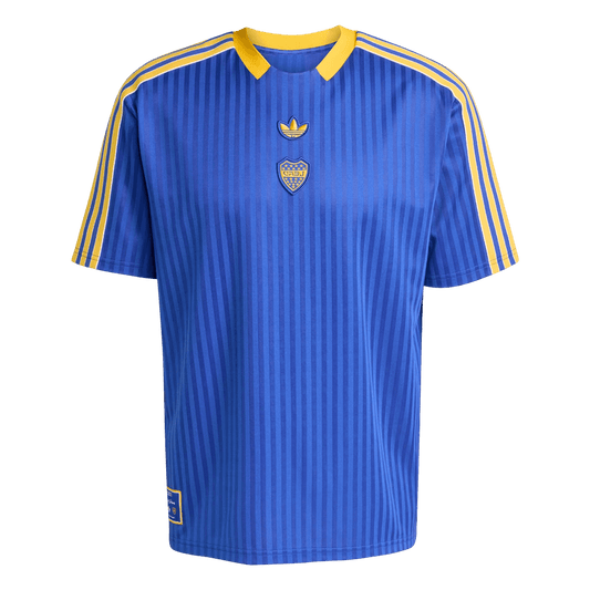 Camiseta de fútbol icónica de Boca Juniors 2025/26
