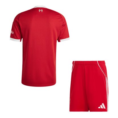 Equipación de local del Liverpool 2025/26