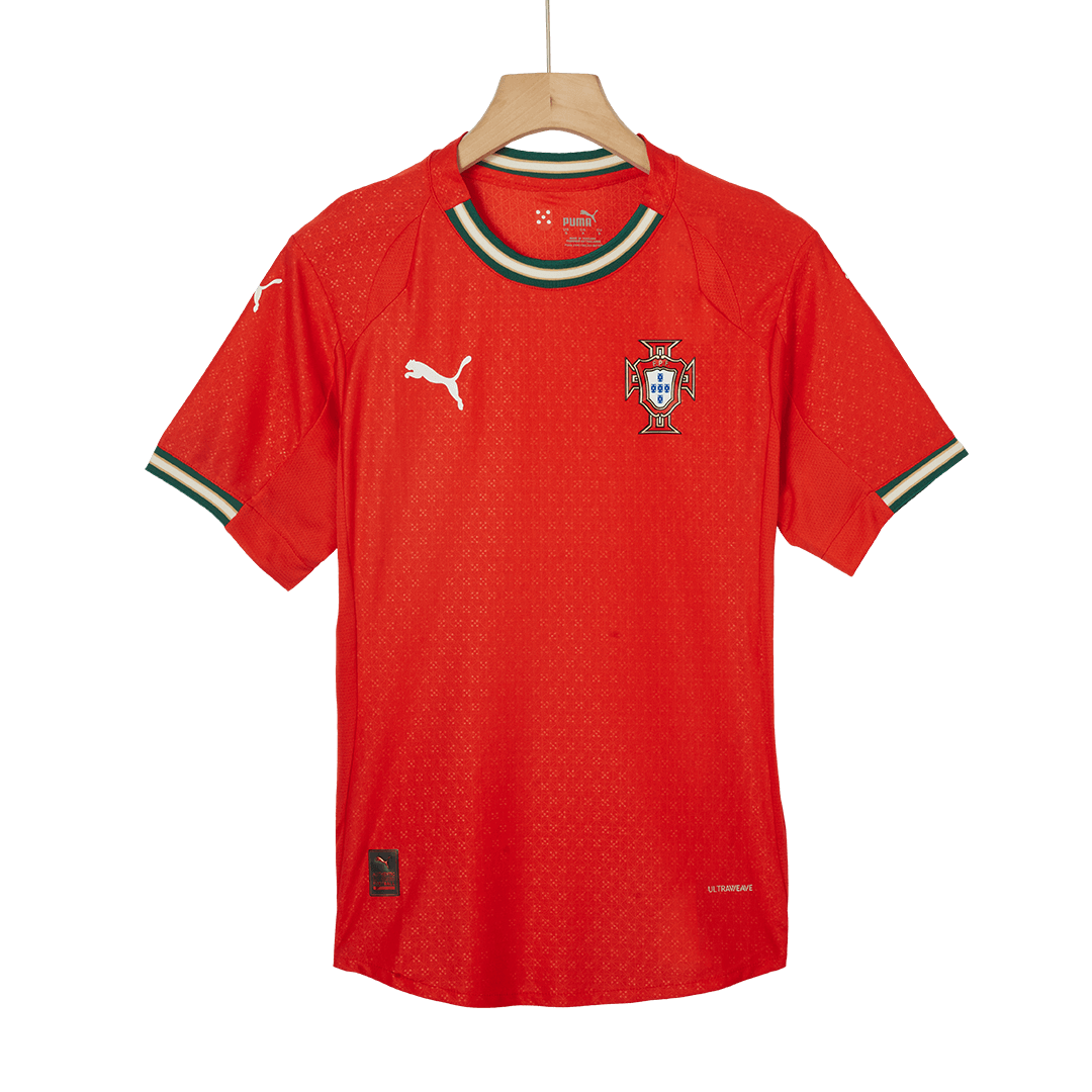 Originalni nogometni dres RONALDO #7 Portugalske reprezentance (domači) 2025 rdeč