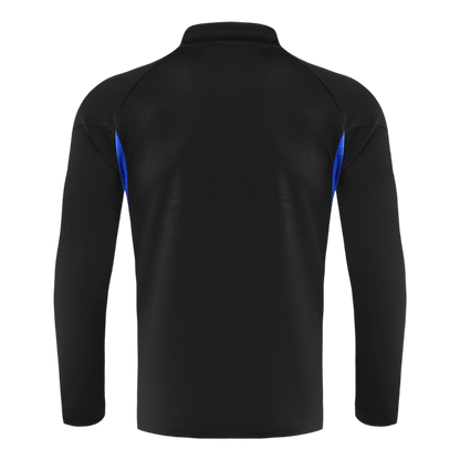Manchester United 1/4 Zip Tracksuit 2025/26 Black