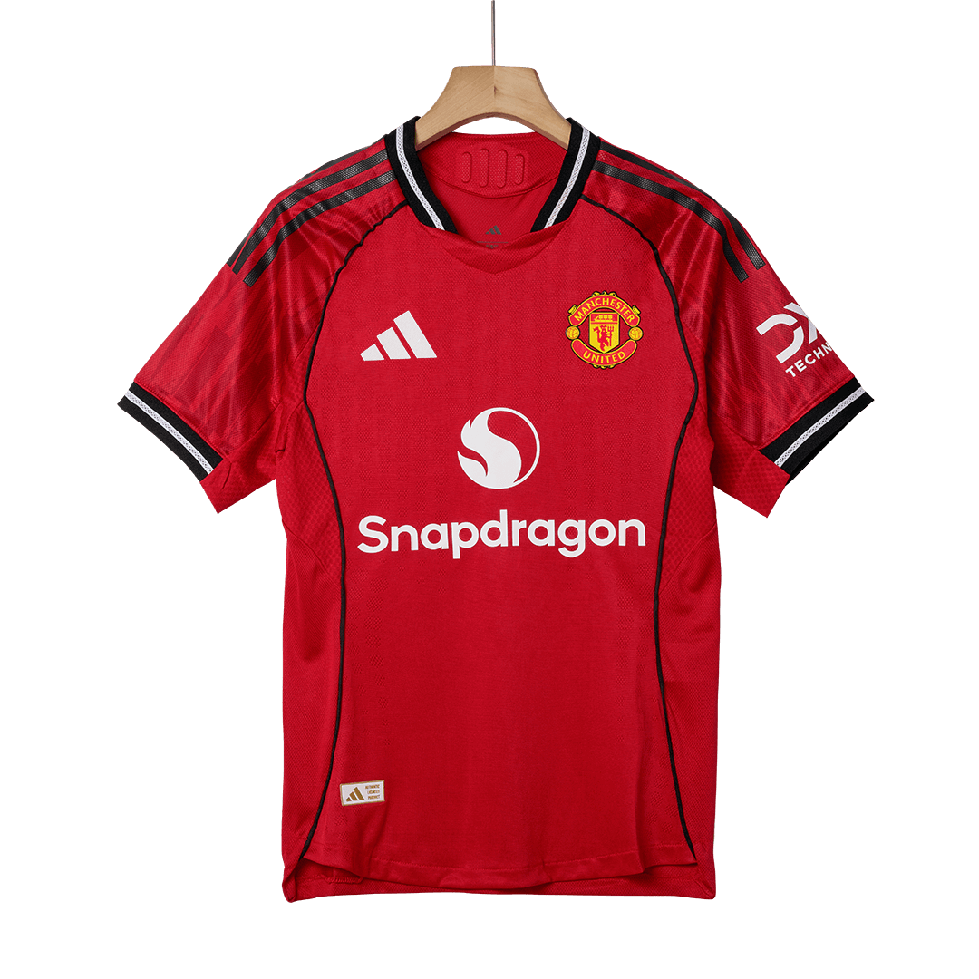 ŠEŠKO #30 Domači avtentični nogometni dres Manchester Uniteda 2025/26