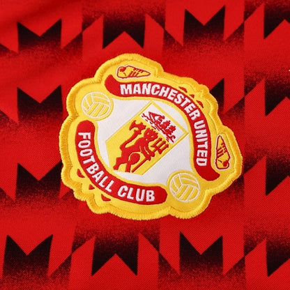 Manchester United Jakna Trenirka 2025/26 Rdeča&Črna