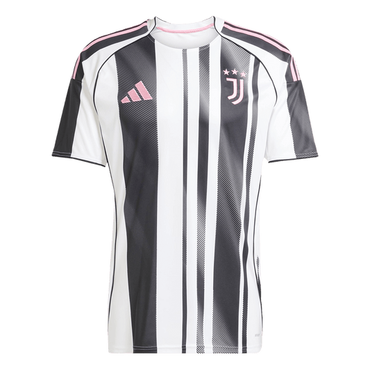 Juventus Home Soccer Jersey 2025/26 Black&White