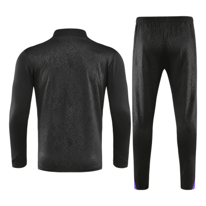 Barcelona 1/4 Zip Tracksuit 2025/26 Black