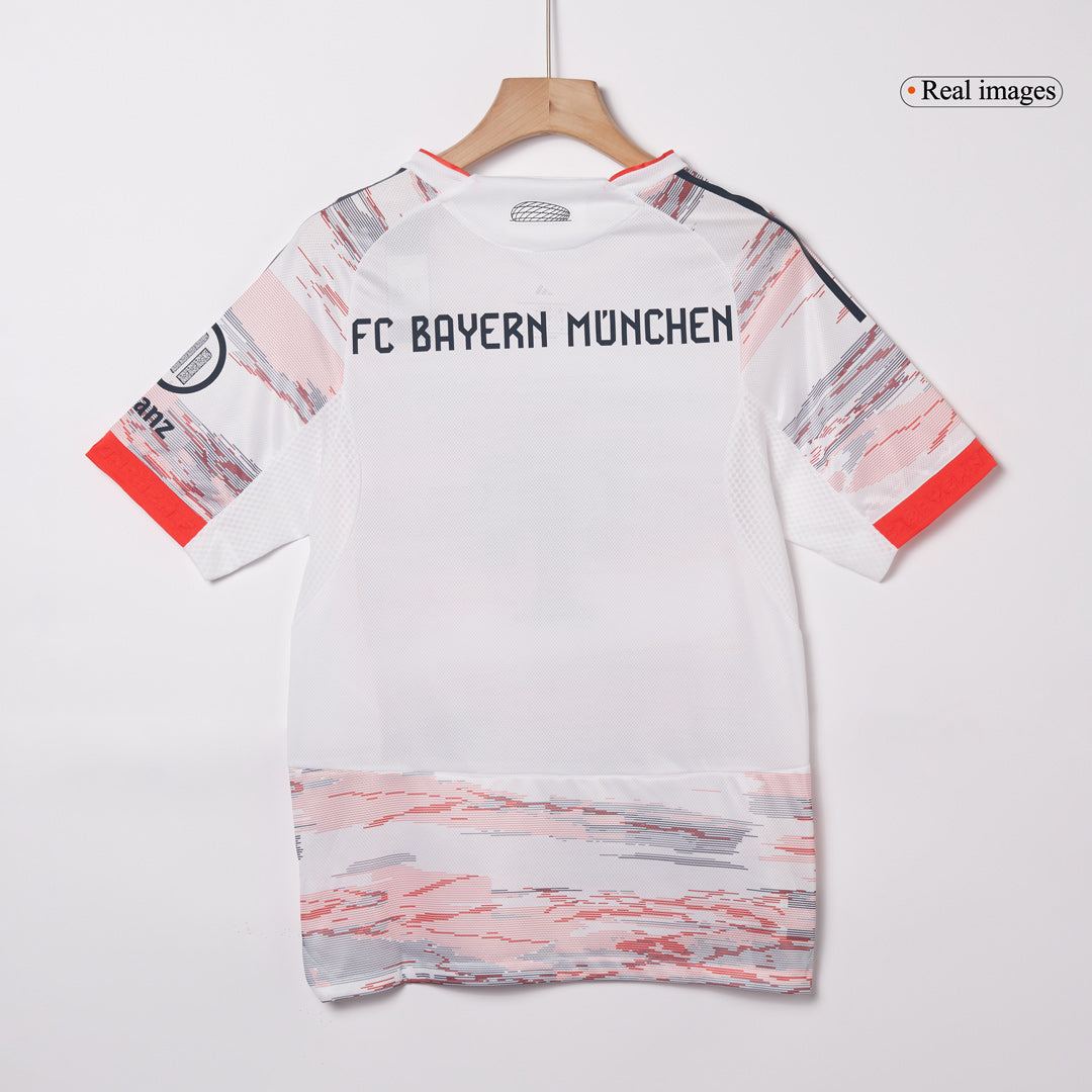Authentic M¨¹LLER Special #25 Bayern Munich Away Soccer Jersey 2025/26 White