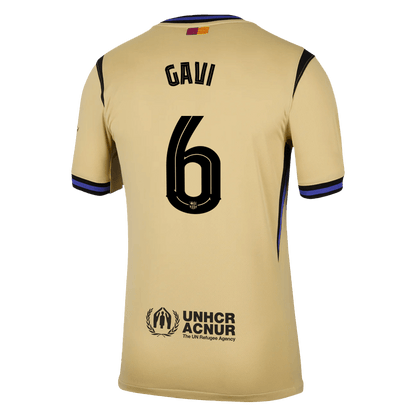 GAVI #6 nogometni dres Barcelona za gostovanja 2025/26 - UCL