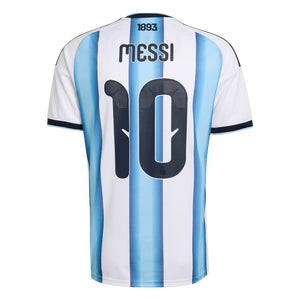 Messi 10 Argentina Doma?i Nogometni Dres SP 2026 Modro-Bel