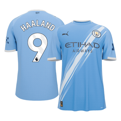 Manchester City HAALAND #9 Home Soccer Jersey 2025/26