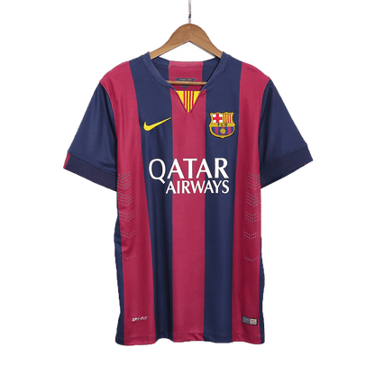 Retro Jersey SUÁREZ #9 Barcelona Retro Jersey Home Soccer Shirt 2014/15