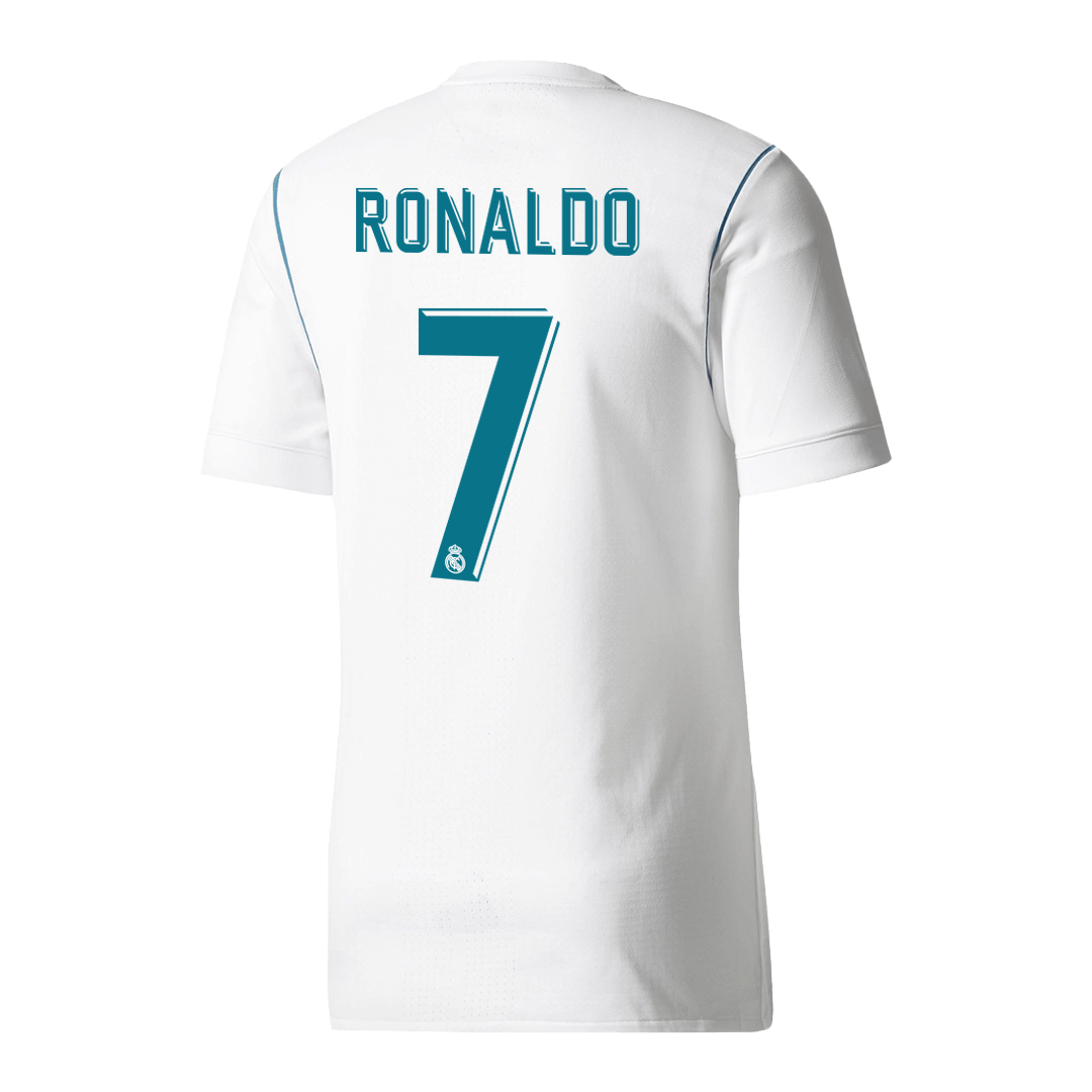 Vintage nogometni dres RONALDO #7 Real Madrid domači 2017/18