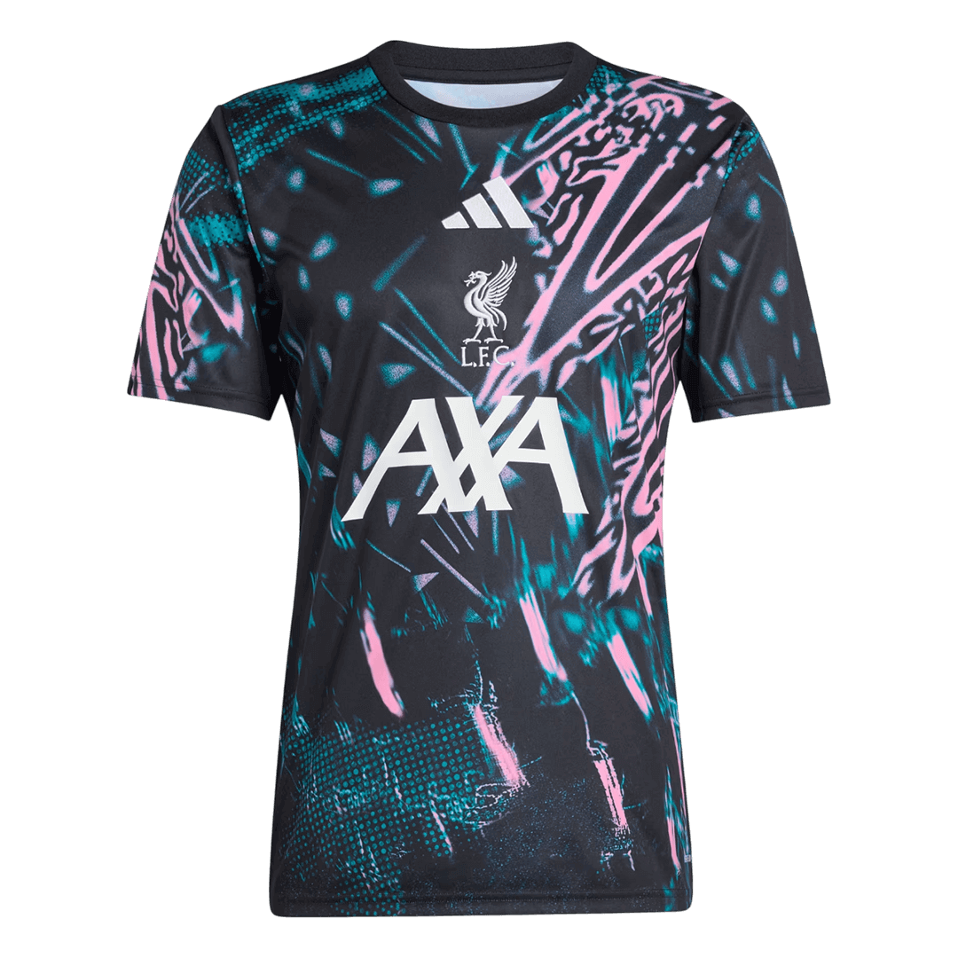 Camiseta de fútbol de entrenamiento Liverpool 2025/26 Negra
