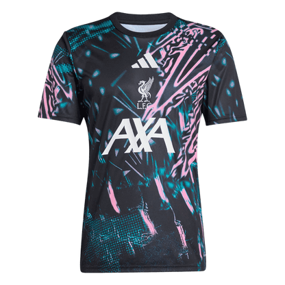 Camiseta de fútbol de entrenamiento Liverpool 2025/26 Negra