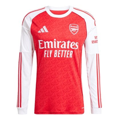 Camiseta de fútbol de manga larga de local del Arsenal 2025/26