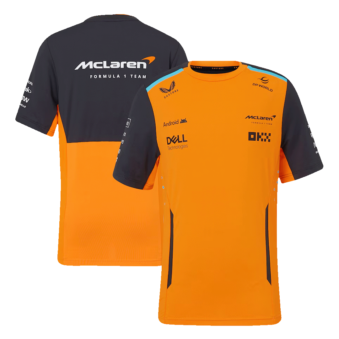 Regalo: Camiseta/Polo del equipo de carreras McLaren F1 2024