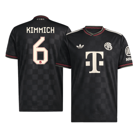 KIMMICH #6 Bayern Munich Soccer Jersey Third Away Custom Shirt 2025/26