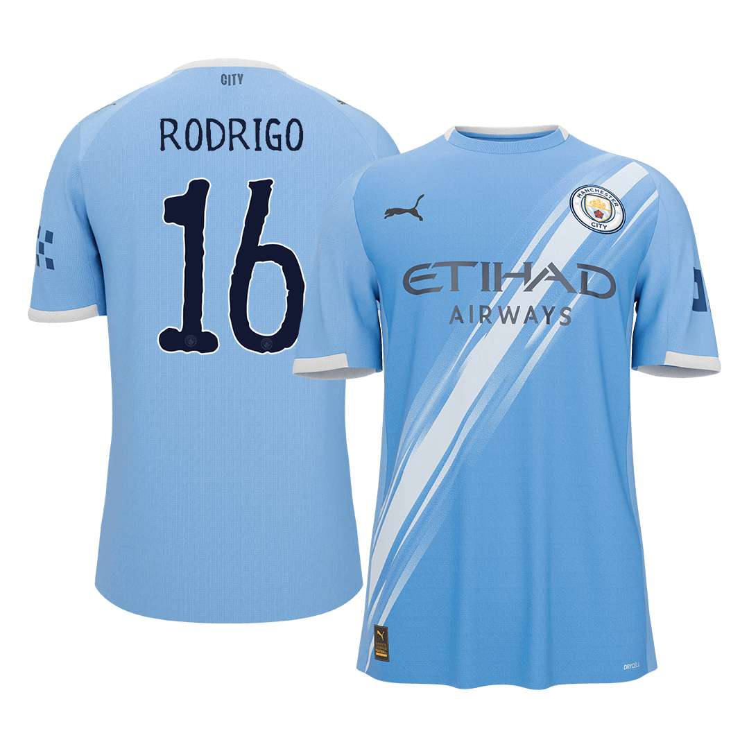 RODRIGO #16 Domači nogometni dres Manchester City 2025/26