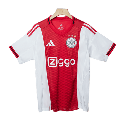 Domači nogometni dres Ajax 2025/26 rdeče-bel