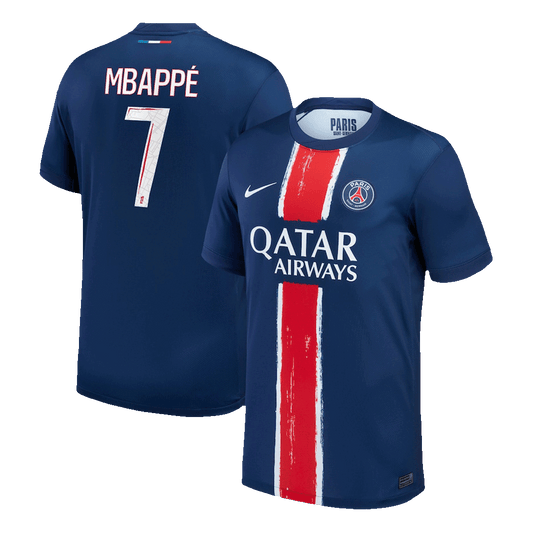 MBAPPÉ #7 PSG Nogometni dres domači Custom Shirt 2024/25