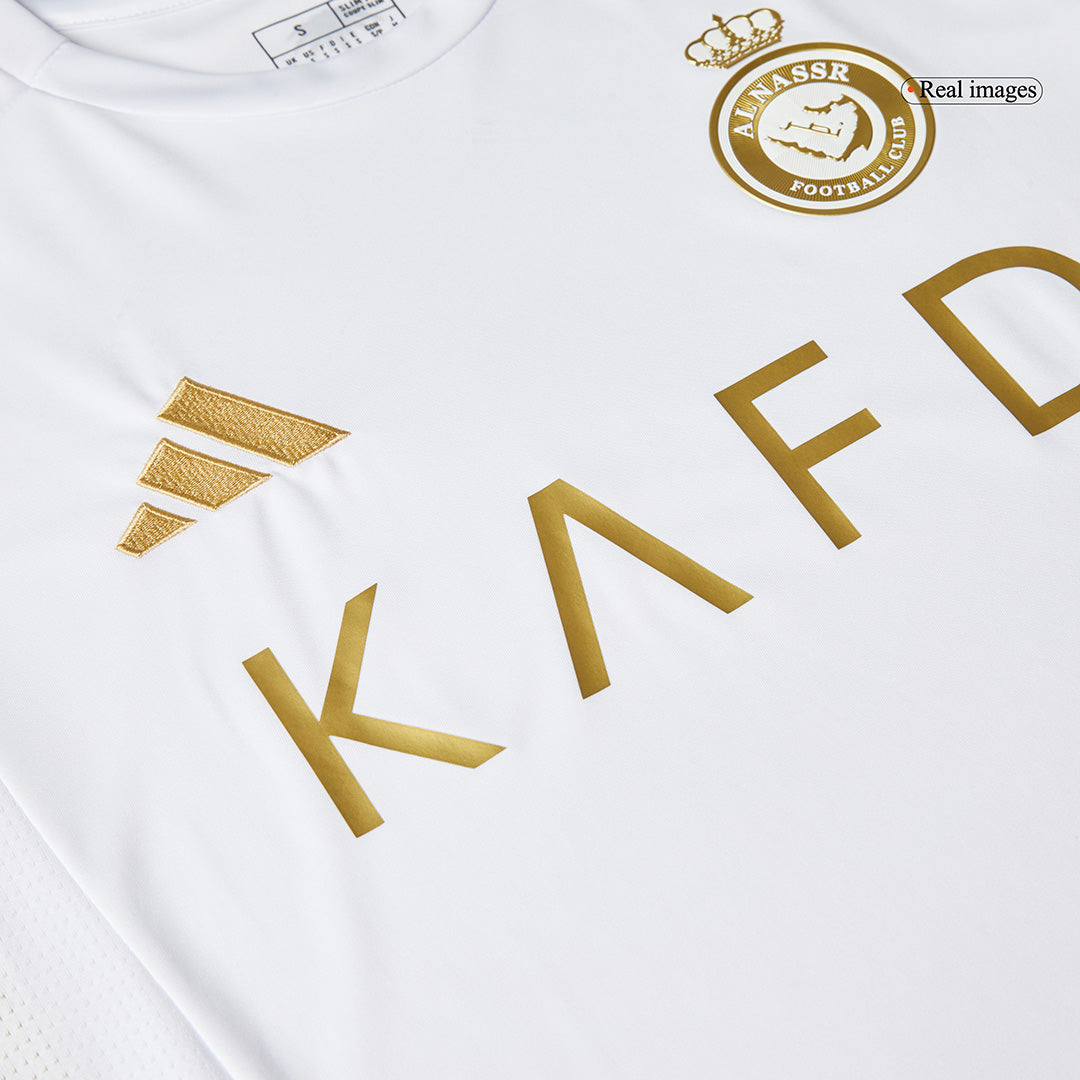 RONALDO #7 Al Nassr Camiseta de fútbol Tercera equipación Visitante Personalizada 2024/25