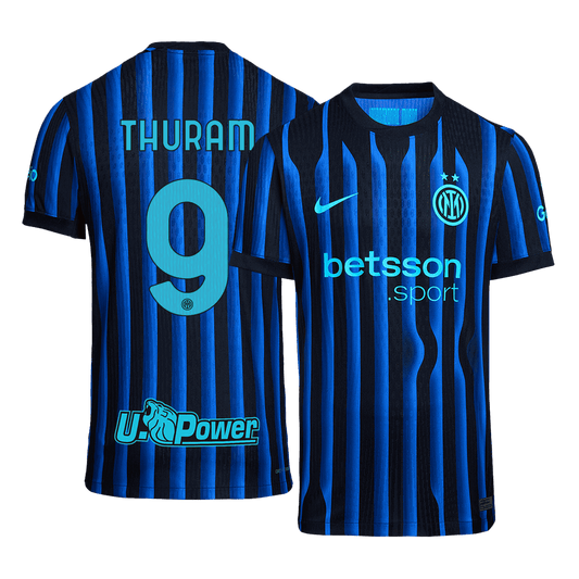 THURAM #9 Inter de Milán Camiseta de fútbol auténtica de local 2025/26