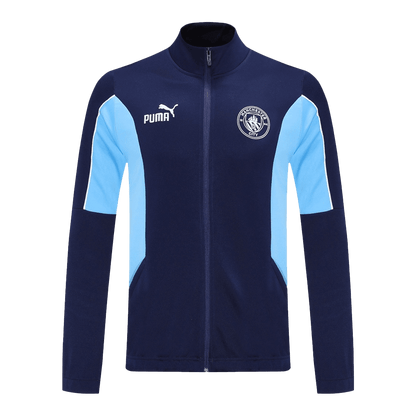 Manchester City Jacket Tracksuit 2025/26 Navy