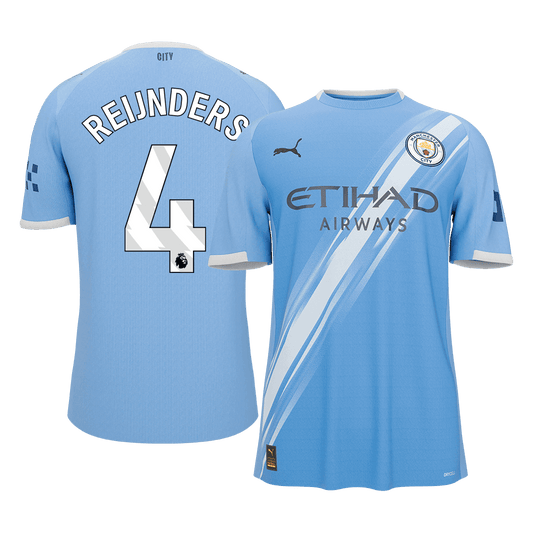 REIJNDERS #4 Manchester City Dres Doma?i 2025/26