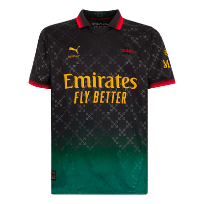 Gift-AC Milan Fourth Away Soccer Jersey 2024/25