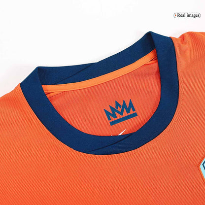MALEN #18 Netherlands Home Soccer Jersey Euro 2024