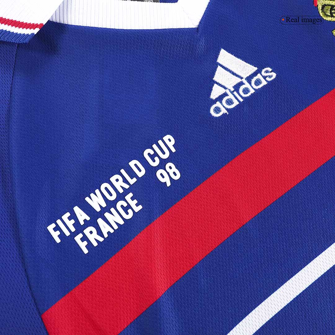 Retro dres France 1998 Zidane 10 Svetovno prvenstvo