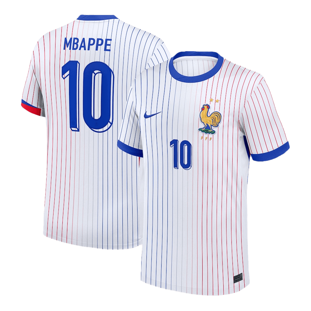 MBAPPE #10 Francija Gostujoči Nogometni Dres Euro 2024