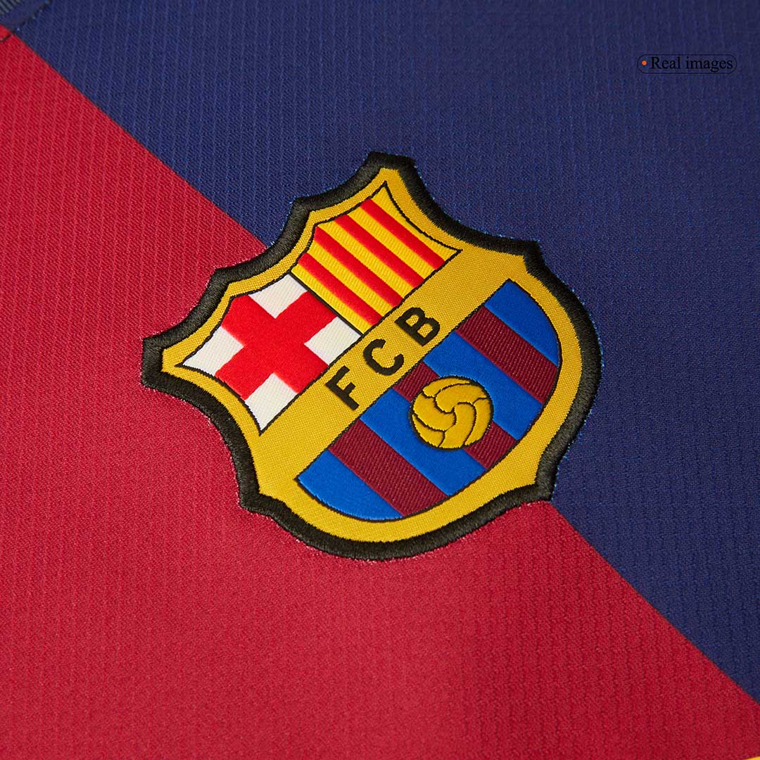 RAPHINHA #11 Domači dres FC Barcelona 2024/25, rdeče-moder - Liga prvakov