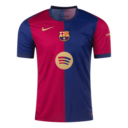 RAPHINHA #11 Barcelona Jersey Custom Soccer Jersey Home 2024/25 -UCL (Spotify Logo Without Text)