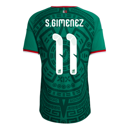 S.GIMENEZ #11 Mexico Home Player Version Jersey World Cup 2026