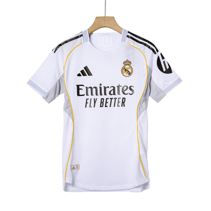 HUIJSEN #24 Real Madrid Home Authentic Soccer Jersey 2025/26