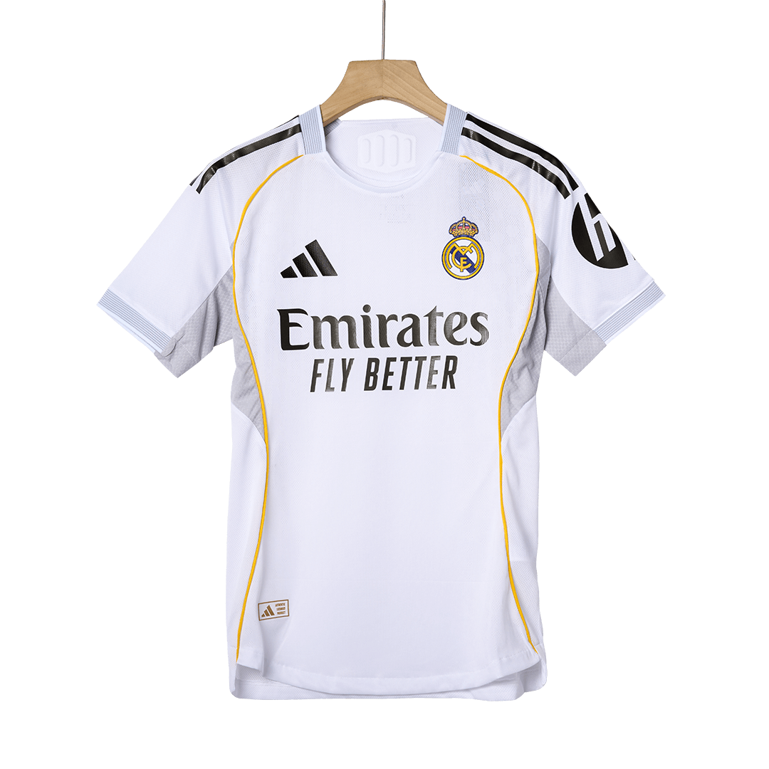 TCHOUAMENI #14 Real Madrid Home Authentic Soccer Jersey 2025/26