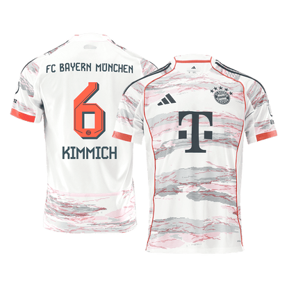 KIMMICH #6 Camiseta de Fútbol de Visitante del Bayern Múnich 2025/26