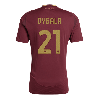 DYBALA #21 Roma Soccer Jersey Home Custom Shirt 2024/25