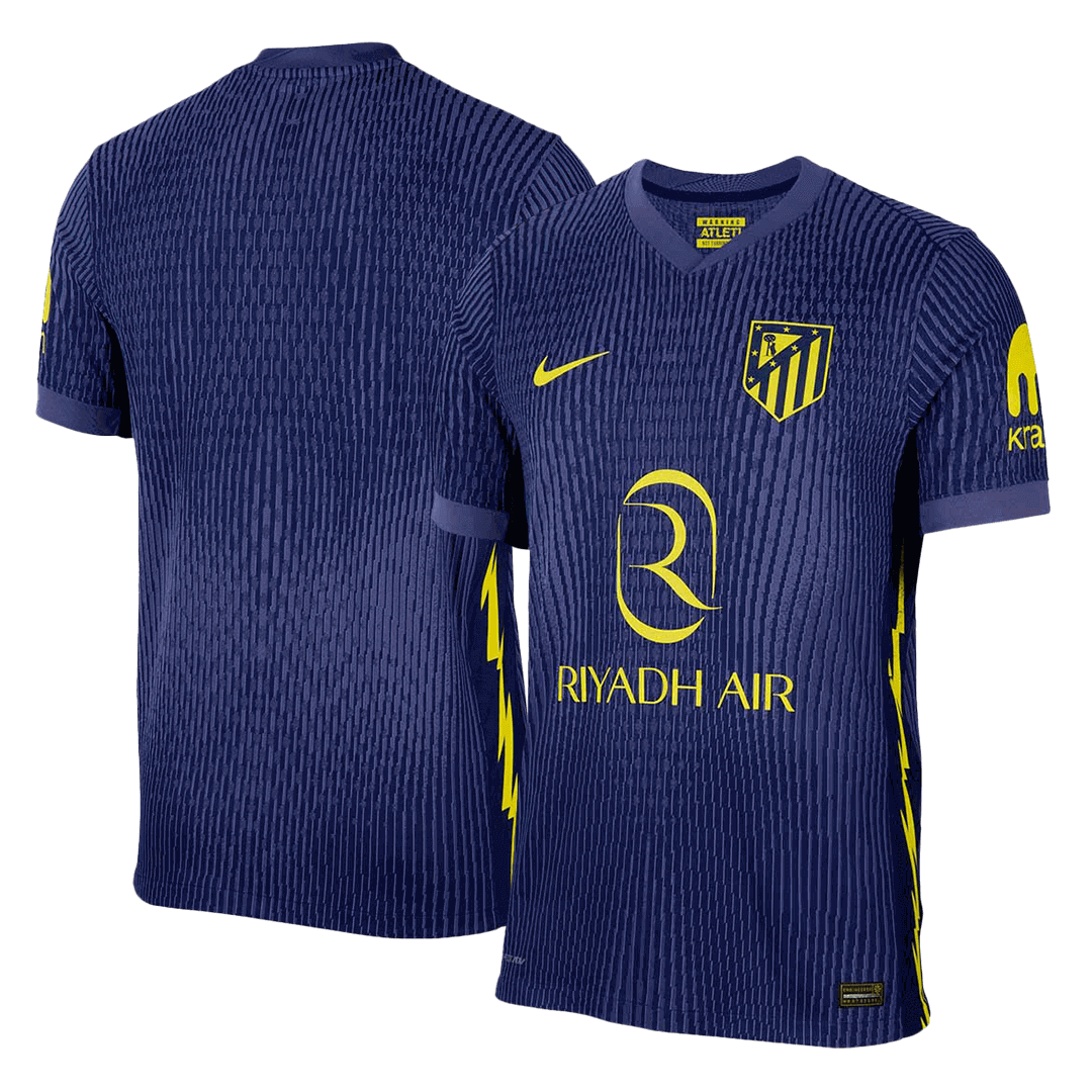Camiseta de fútbol auténtica de visitante del Atlético de Madrid 2025/26