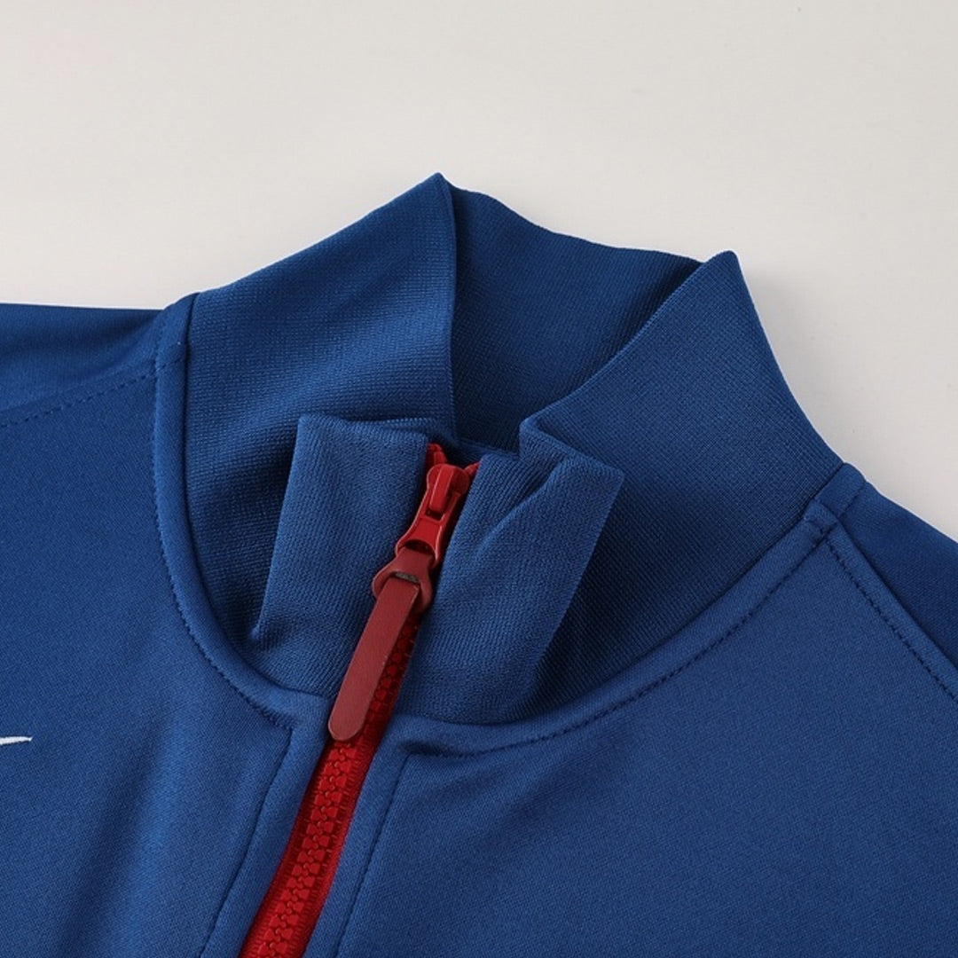 Chaqueta Deportiva PSG 2025/26 - Azul Marino y Rojo