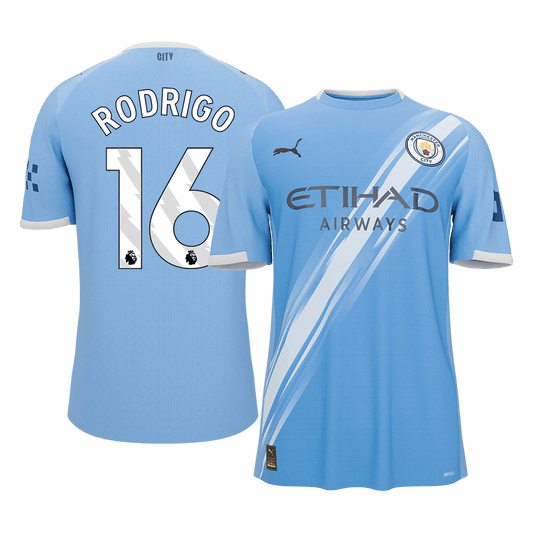 Domači nogometni dres Manchester City RODRIGO #16 2025/26