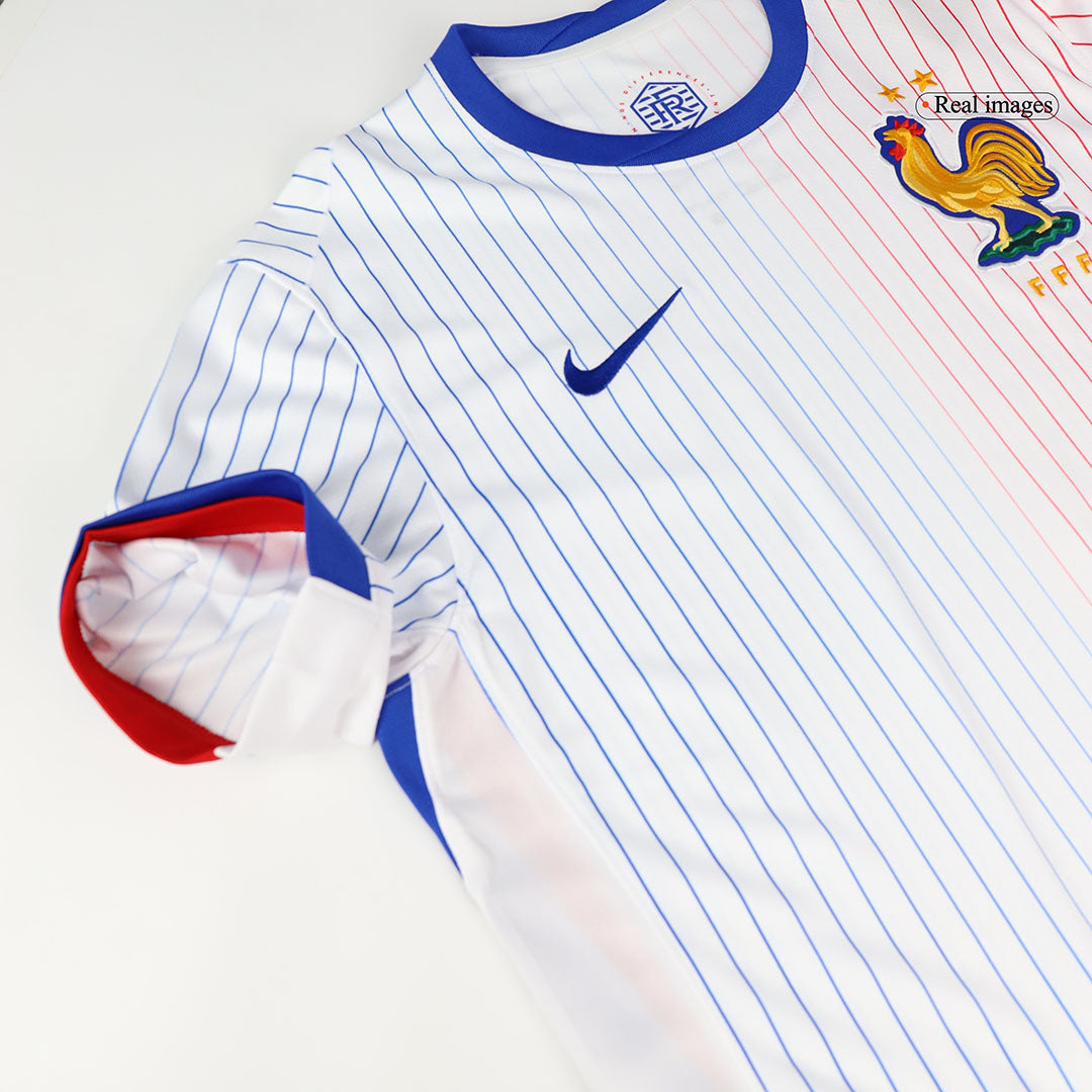 France Nogometni dres Gostujo?i 2024 Authentic MBAPPE #10
