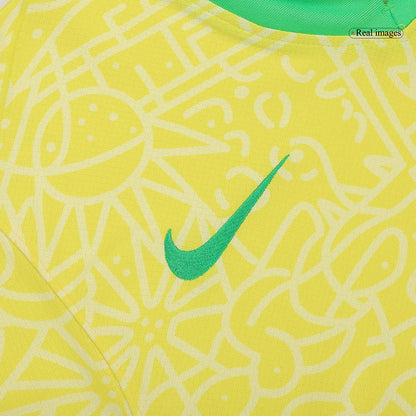 RAPHINHA #11 Brazil Home Soccer Jersey Copa America 2024