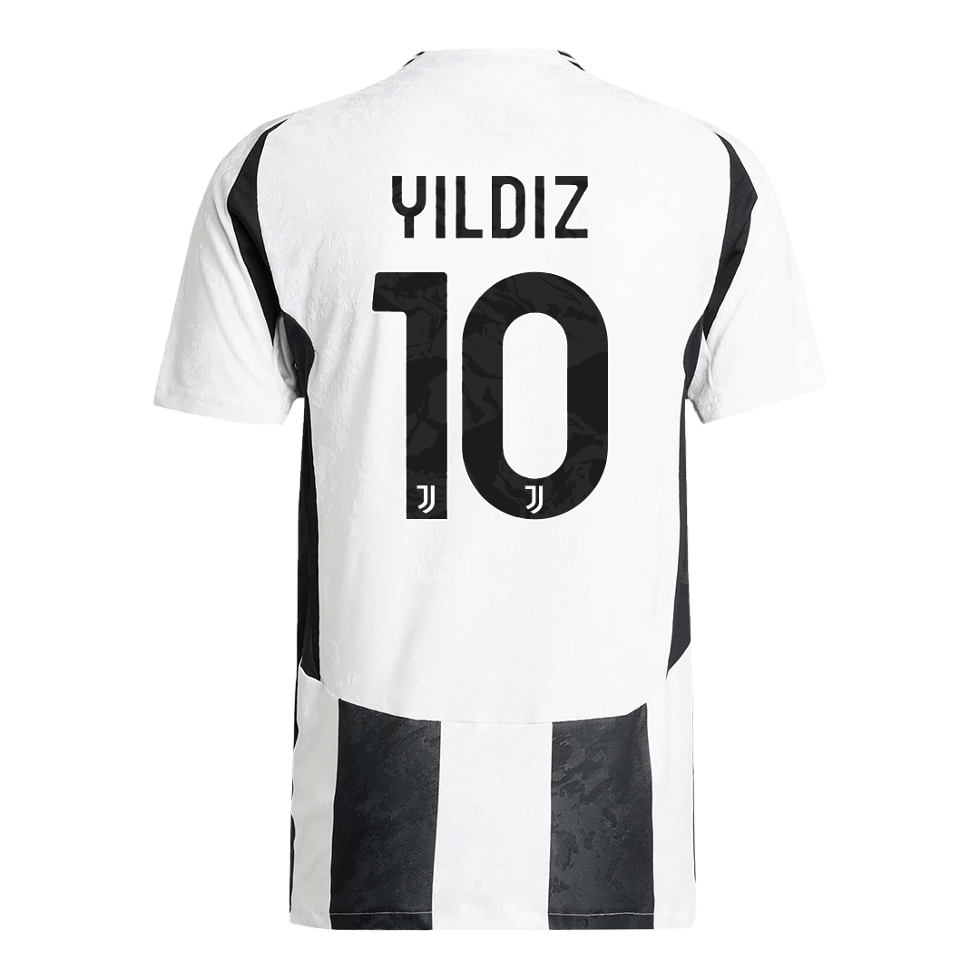 Camiseta de fútbol local YILDIZ #10 Juventus auténtica 2024/25 - Patrocinador Save The Children