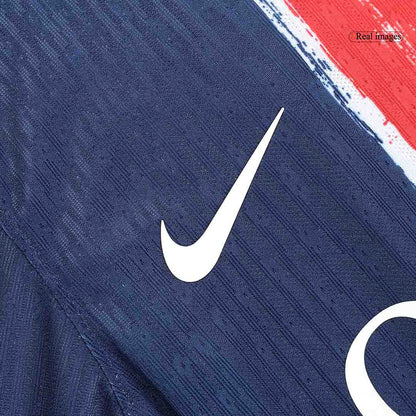 Camiseta de Fútbol Auténtica del PSG O.DEMBÉLÉ #10 Camiseta de local del PSG 2024/25 - UCL