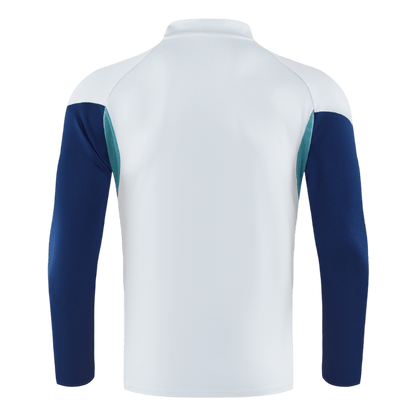 Arsenal 1/4 Zip Tracksuit 2025/26 Kids White