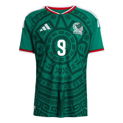 Raúl #9 Mexico Home Player Version Jersey World Cup 2026