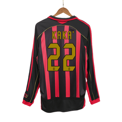 Camiseta Retro de Fútbol KAKÁ #22 AC Milán Local 2006/07